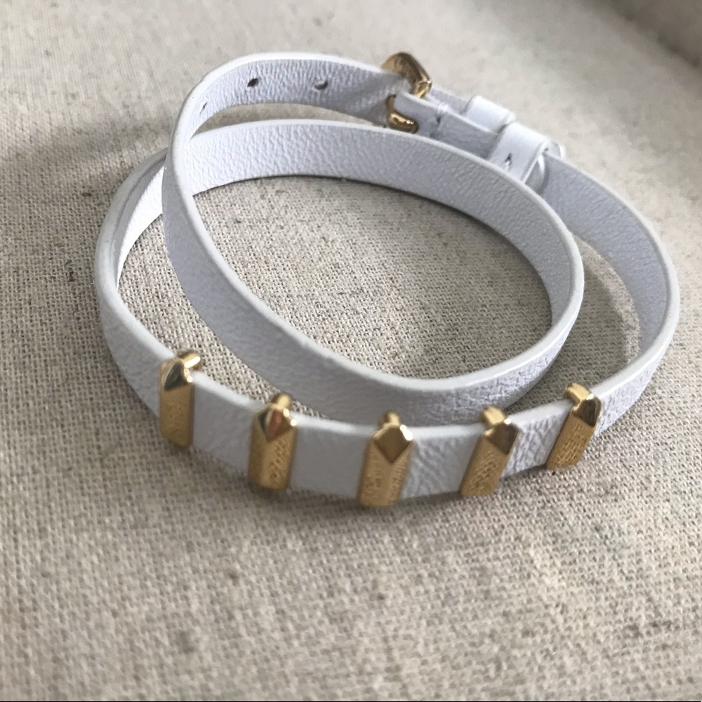 Leather wrap bracelet